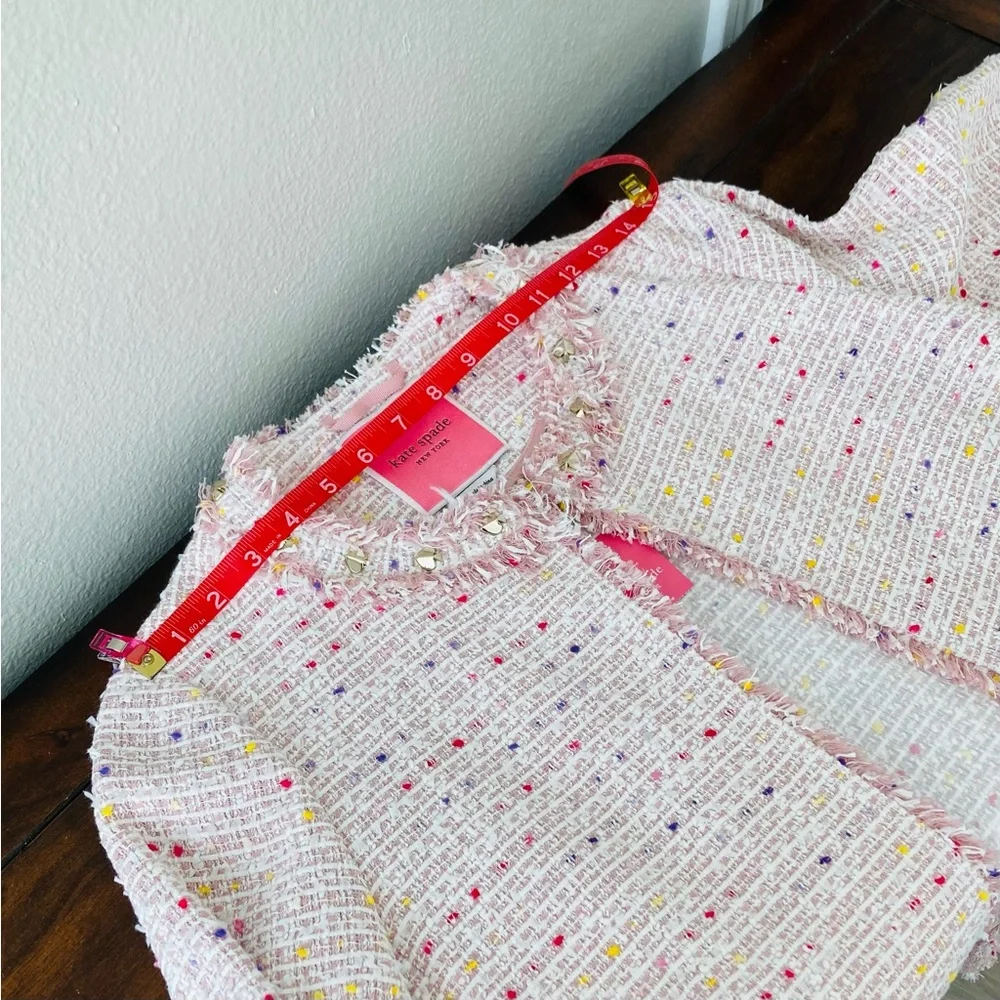 Kate Spade Tweed Coat NWT - Picture 9 of 13